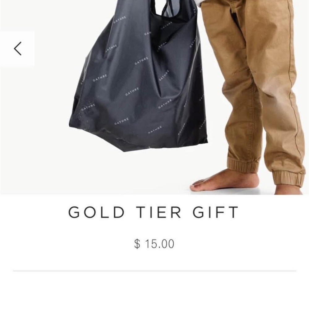 Gathre Reusable Folding Tote Bag